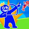 Red And Blue Stickman Spy Puzzle